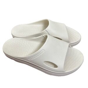 Skechers Men's Go Recover Refresh Dual Density Arch Fit Slide Sandals Size 12